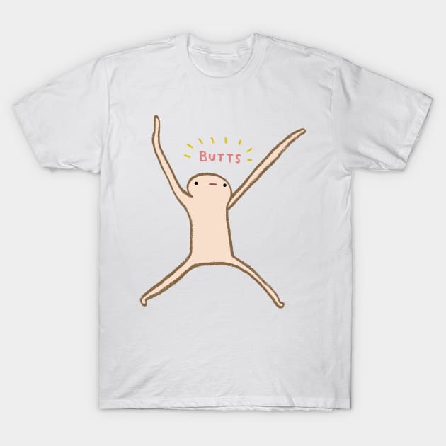 Honest Blob - Butts T-Shirt by Sophie Corrigan